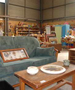 Mobiliers à la Boutique Calitom
