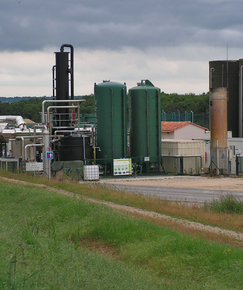 Unité de valorisation du biogaz Valoparc
